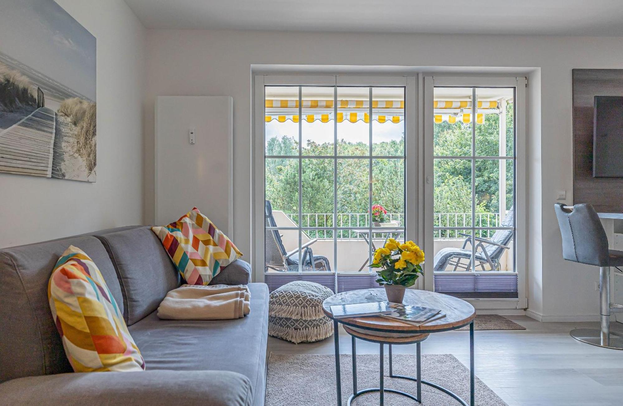 Fewo1846 - Strandresidenz Wassersleben Suedblick App 689 - Komfortables Apartment Mit Balkon Und Meerblick ハリスレー エクステリア 写真